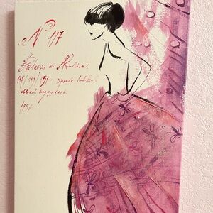 Elegant Fashion Illustration Canvas
